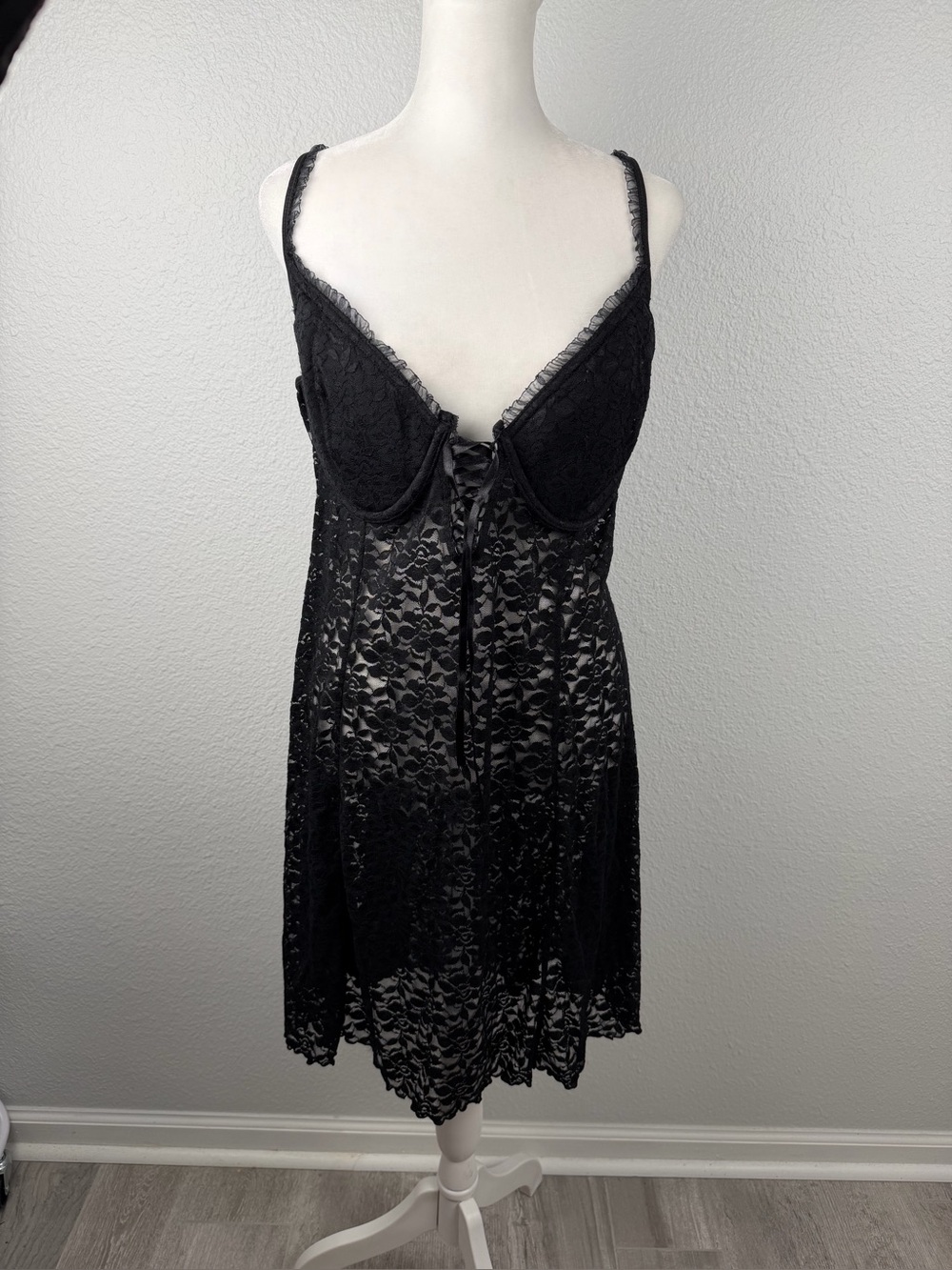 Etonne by sarah Richards Intimates black lace lingerie women’s plus size 22/24.
